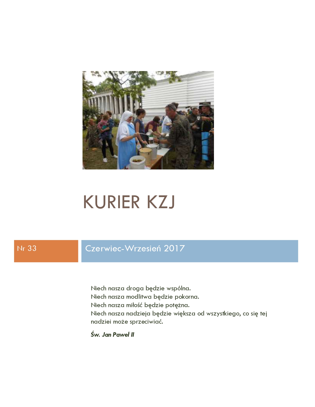 Kurier KZJ nr 33 (wrzesień 2017 r.)